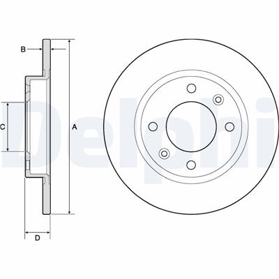 DELPHI BG2572 EAN: 5012759425664.