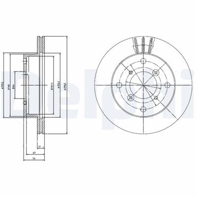 DELPHI BG2645 EAN: 5012759426258.