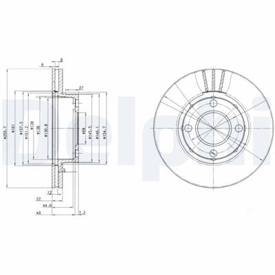 DELPHI BG2668 EAN: 5012759426456.