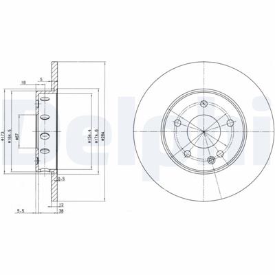 DELPHI BG2769 EAN: 5012759923757.