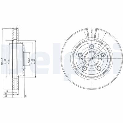 DELPHI BG2880 EAN: 5012759947098.