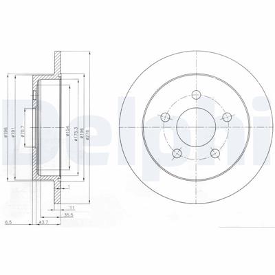 DELPHI BG3143 EAN: 5012759063811.