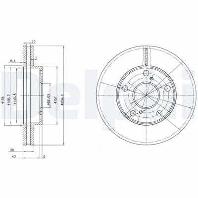 DELPHI BG3177 EAN: 5012759064153.