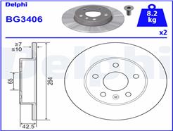 DELPHI BG3406
