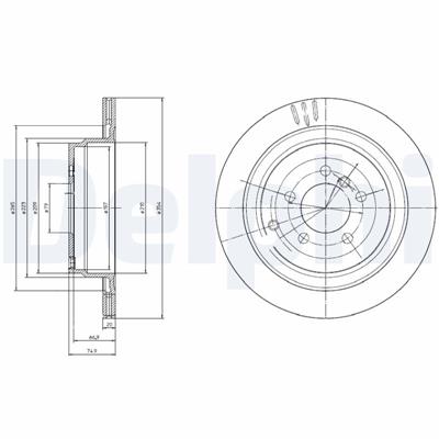 DELPHI BG4021C EAN: 5012759983744.