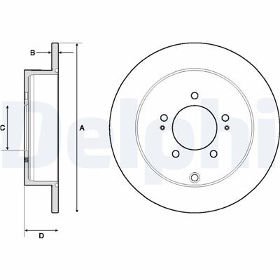 DELPHI BG4161C EAN: 5012759529904.