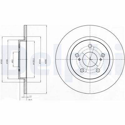 DELPHI BG4200C EAN: 5012759533475.
