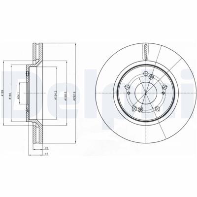 DELPHI BG4250C EAN: 5012759983232.