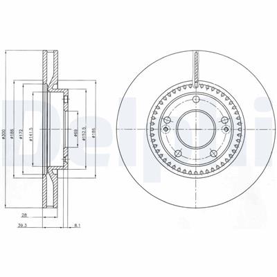 DELPHI BG4251C EAN: 5012759983164.