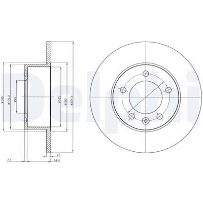 DELPHI BG4320 EAN: 5012759470374.