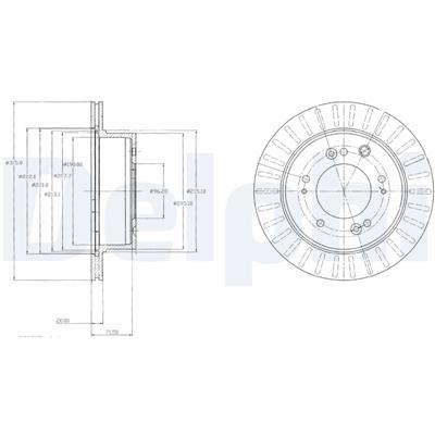 DELPHI BG4331 EAN: 5012759471142.