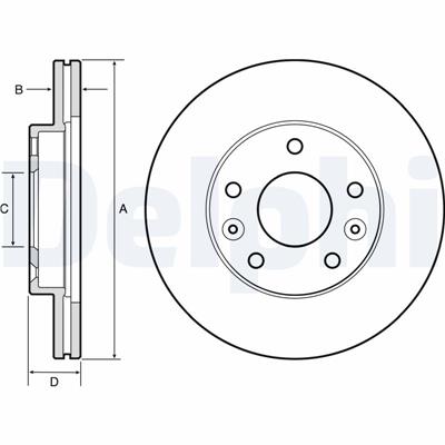 DELPHI BG4455 EAN: 5012759499429.