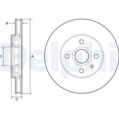DELPHI BG4647C EAN: 5012759533734.