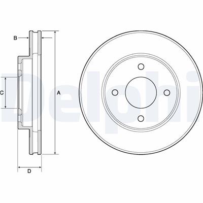 DELPHI BG4742C EAN: 5012759972120.