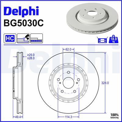DELPHI BG5030C