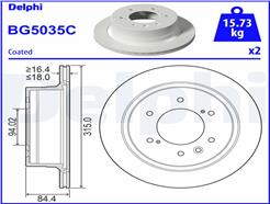 DELPHI BG5035C