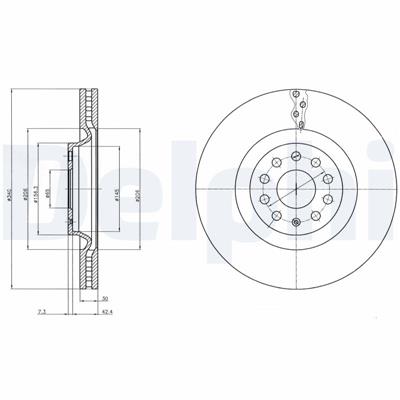 DELPHI BG9109C EAN: 5012759531303.