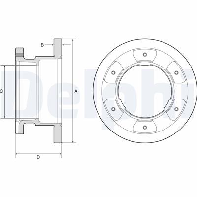 DELPHI BG9201 EAN: 5012759989456.