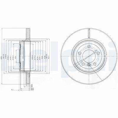 DELPHI BG9789 EAN: 5012759369494.
