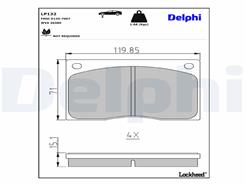 DELPHI LP132