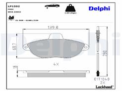 DELPHI LP1592