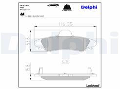 DELPHI LP1725