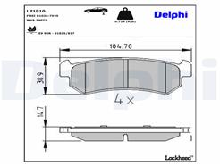 DELPHI LP1910
