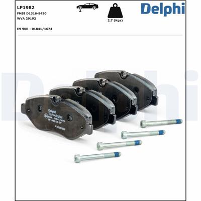 DELPHI LP1982 EAN: 5012759413999.