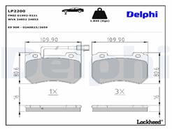DELPHI LP2200