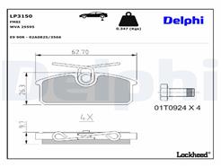 DELPHI LP3150