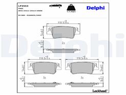 DELPHI LP3553