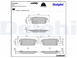 DELPHI LP3554