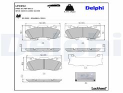 DELPHI LP3592