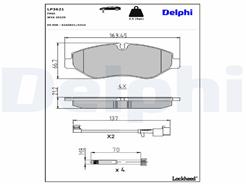DELPHI LP3621