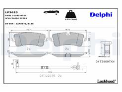 DELPHI LP3625