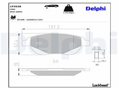 DELPHI LP3638