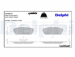 DELPHI LP3672