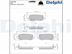 DELPHI LP3740