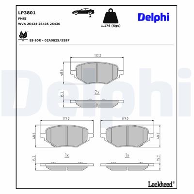 DELPHI LP3801