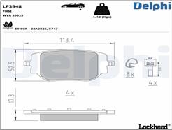 DELPHI LP3848