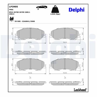 DELPHI LP3905