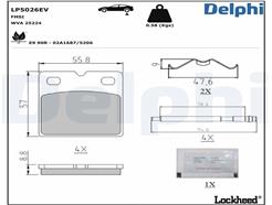 DELPHI LP5026EV