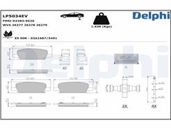 DELPHI LP5034EV