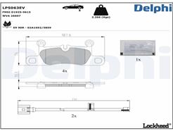 DELPHI LP5063EV