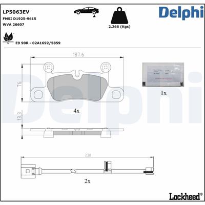 DELPHI LP5063EV
