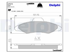 DELPHI LP673
