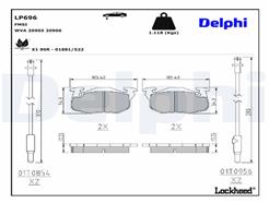 DELPHI LP696
