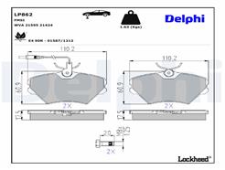 DELPHI LP862