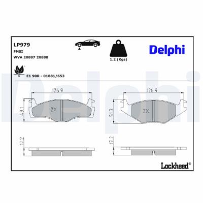 DELPHI LP979 EAN: 5012759925454.