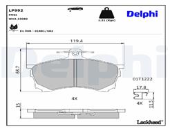 DELPHI LP992